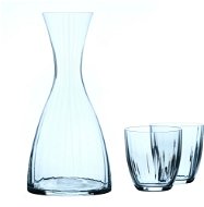 Crystalex WATER SET Sada karafa a 2 ks poháre na vodu 300 ml KATE OPTIC - Karafa