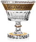 Bohemia Crystal Ručně broušená mísa na noze Cipísek Romantic 205mm - Mísa