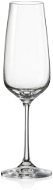 Crystalex Champagne glasses 190 ml GISELLE 6 pcs - Glass