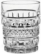 Crystal Bohemia Set of 6 whisky glasses 240 ml BRITTANY - Glass