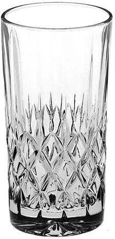 Crystal water glasses, 320ml, 6 pieces