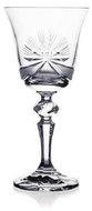 Bohemia Crystal Set of 6 white wine glasses 170 ml LAURA - Glass