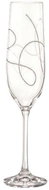 Crystalex Set of champagne glasses 2 pcs 190 ml STRING - Glass