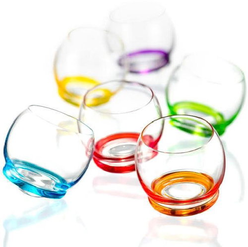 Crystalex Set of 6 whisky glasses 390 ml CRAZY - Glass - Main image