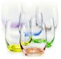 Crystalex Set of 6 whisky glasses 300 ml RAINBOW - Glass