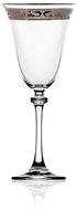 Crystalite Bohemia Set of 6 white wine glasses 250 ml ALEXANDRA - Glass