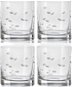 Crystalex Whiskey glasses 280 ml 4 pcs polished - Glass