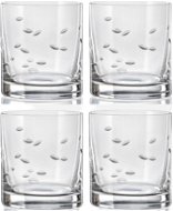 Crystalex Whiskey pohár 280 ml 4 db csiszolt - Pohár