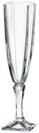 Crystalite Bohemia Set of 6 champagne glasses 140 ml AREZZO - Glass