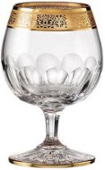 Bohemia Crystal Set of brandy glasses 2 pcs 220 ml ROMANTIC - Glass