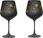 Crystalex ECLECTIC/MIXOLOGY wine glass black 57 cl - Red Wine Glass