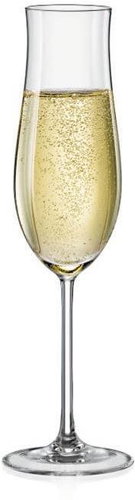 Crystalex Set of 6 champagne glasses 180 ml ATTIMO - Glass - Main image