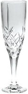 Crystal Bohemia Set of champagne glasses 6 pcs 180 ml BRIXTON - Glass
