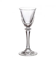 Crystalite Bohemia Set of 6 liqueur glasses 50 ml BRANTA - Glass