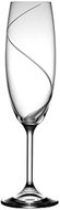 Bohemia Crystal Set of champagne glasses 6 pcs 220 ml LARA ATLANTIS - Glass