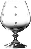 Bohemia Crystal Set of brandy glasses 6 pcs 400 ml ANGELA STARDUST - Glass
