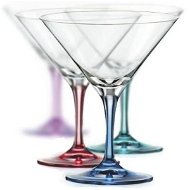 Bohemia Crystal Set of martini glasses 4 pcs 290 ml SPECTRUM - Glass