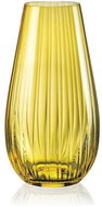 Crystalex coloured Vase Waterfall - yellow - Vase