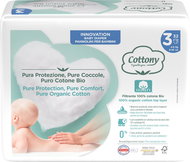Corman Cottony Disposable Organic Cotton Baby Diapers No.3 (4-9 kg) - 32 pcs - Disposable Nappies