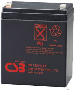 CSB HR1221W F2, 12V, 5,1Ah - USV Batterie - Hauptbild