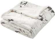 Top blanket lamb 150×200 - Pictures - Marble white - Blanket