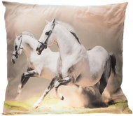 TopCushions 3D cover 45×45 - Horses - Bed Linen