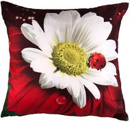 TopCushions 3D pillowcase 45×45 - Daisy with ladybug - Bed Linen