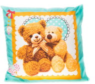 TopCushions 3D cover 45×45 - Teddy Bear - Bed Linen