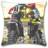 TopCushions 3D cover 45×45 - Motocross - Bed Linen