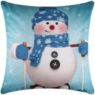 TopCushions 3D pillowcase 45×45 - Snowman - Bed Linen