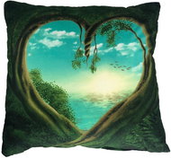 TopCushions 3D cover 45×45 - Heart of nature - Bed Linen