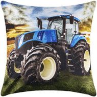TopCushions 3D cover 45×45 - Tractor blue - Bed Linen