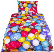 TopSheets 3D bedding 140×200+70×90 - Billiard - Bed Linen