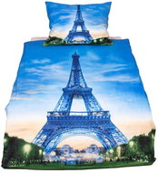 TopSheets 3D bedding 140×200+70×90 - Eiffel - Bed Linen