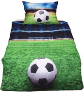 TopSheets 3D bedding 140×200+70×90 - Football dream - Bed Linen