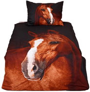 TopSheets 3D bedding 140×200+70×90 - Horse - Bed Linen
