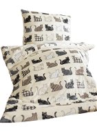 JERRY FABRICS Kočky 140 × 200 cm - Children's Bedding
