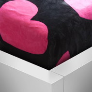 TopSheets Microflannel Sheet 90×200 Pictures - Heart - Bedsheet