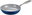 Blue frying pan with ceramic coating