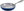 Blue ceramic-coated frying pan