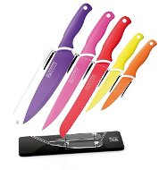 CS Solingen GOOD4U 6-piece Set of Knives with Antibacterial Surface and Stand - Knife Set