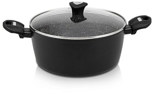 CS Solingen Casserole with marble coating MARBURG 20cm - Casserole Pot - Main image