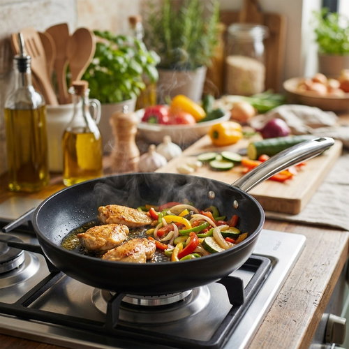CS KOCHSYSTEME Pan with non-stick surface SOLARIS PRO 20cm - Pan - Main image