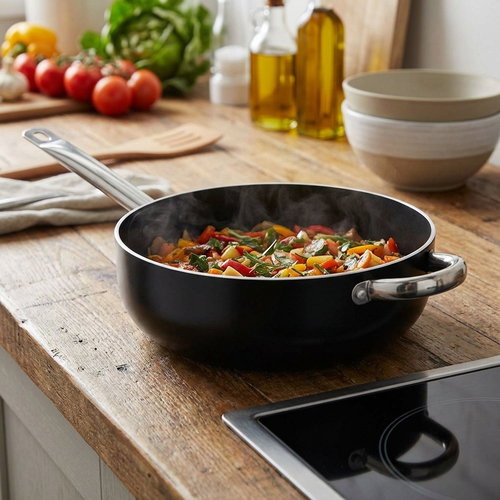 CS KOCHSYSTEME Deep frying pan with non-stick surface SOLARIS PRO 32cm - Pan - Main image