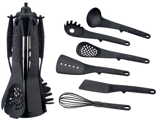 CS Solingen MARBURG Kitchen Utensils with Stand 7pcs - Kitchen Utensil - Main image