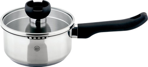 CARL SCHMIDT SOHN with stainless steel strainer lid ARON 16cm CS-060527 - Saucepan - Main image