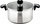 Stainless steel saucepan with straining lid ARON 20cm