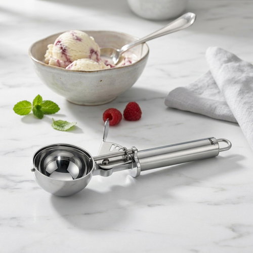 Kela RONDO Ice Cream Scoop, Stainless Steel - Ice-Cream Scoop - Main image