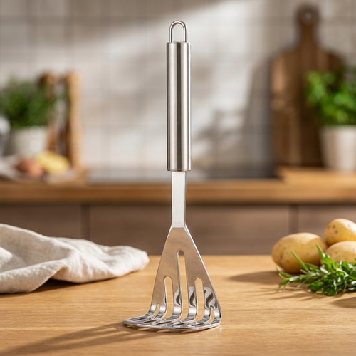 Kela RONDO Potato Masher, Stainless Steel - Potato Masher - Main image
