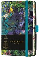 Notebook CASTELLI MILANO Eden Lily, size S - Zápisník